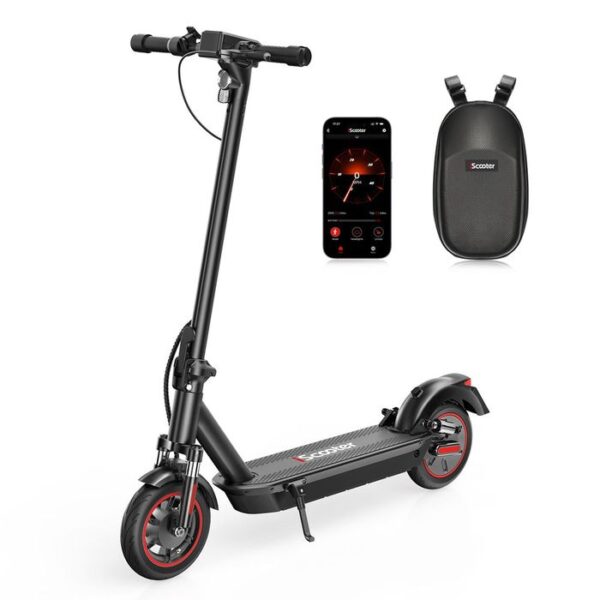 Trotineta electrica iScooter i10 plus, 750W, 10 inci, negru, 48V 18Ah