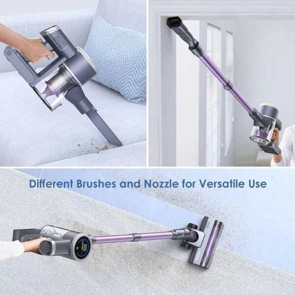 Aspirator fara fir cu baterie Lubluelu VC2209 cu ecran tactil