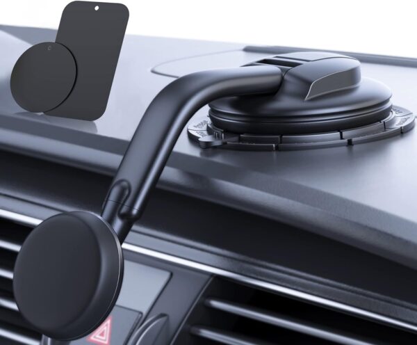 Suport magnetic pentru telefon auto parbriz, tabloul de bord, suport pentru telefon mobil pentru iPhone, Android