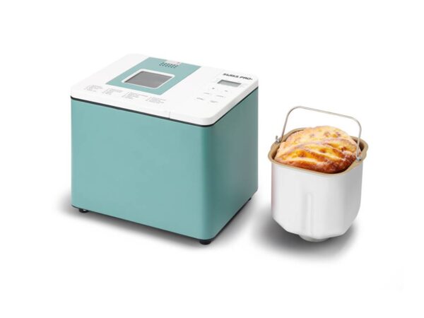 Mașină de făcut pâine KBS 1.5LB, complet automată, cu afișaj LCD, cu încălzitoare duble, tavă antiaderentă