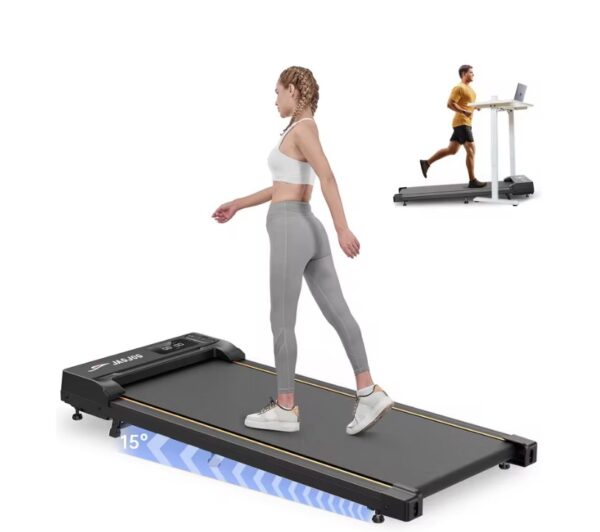 Bandă de alergare, 1-6 km/h, afișaj LED, sarcină maximă 100 kg, 220 V UE